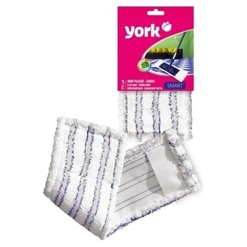 York Náhrada na mop SMART plochý s mikrovláknem 40,5 x 10,5 cm