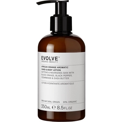 Evolve Organic Beauty - African Orange Aromatic Lotion - Organický balzam na ruky a telo - 250 ml