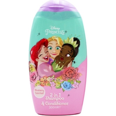 Disney Princess 2v1 šampón a kondicionér na vlasy 300 ml