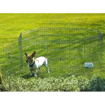 Rajen ohrádka pro psy Dogland M 8 dílů o velikosti 75 x 60 cm