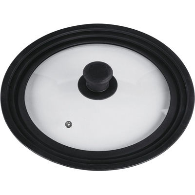 Xavax Universal Lid with Steam Vent for Pots and Pans, 24, 26, 28 cm, glass - 00111545