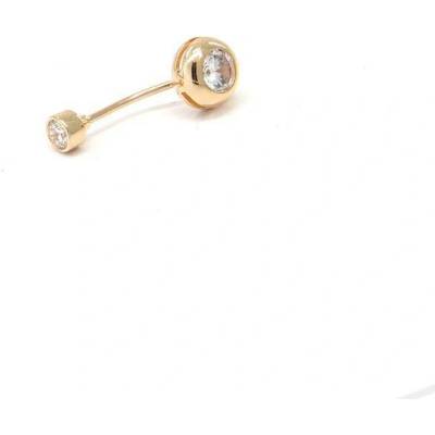 Pattic zlatá náušnice piercing LODCE002804Y