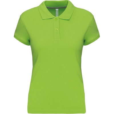Kariban Polokošile Kariban K242 krátký rukáv dámská COT-20K24212201 Zelená lime