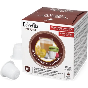 Dolce Vita | Макарон с бадеми - 10 капсули за Nespresso®