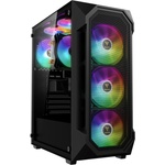 Ion Computers Геймърски компютър ION AURA GC1 Elite с процесор AMD Ryzen 5 5500F, видео карта Radeon RX 7600 8GB GDDR6, RAM памет 16GB(2x8GB) DDR4 3200MHz, SSD 1TB NVMe PCIe Gen4 (c006649)