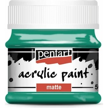 Pentart akrylová barva 50 ml tyrkysová matná BARP518350-837