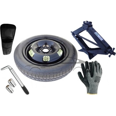 Sada - Dojezdové kolo DACIA DOKKER STEPWAY R16 4x100x60,1 + gola klíč + hever + obal na hever