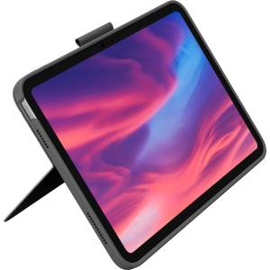 Logitech Combo Touch QWERTZ Немски Smart Connector Сив (920-011435)