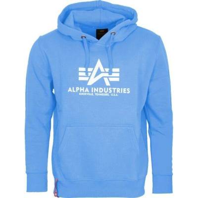 Alpha Basic Hoody mediteranian blue