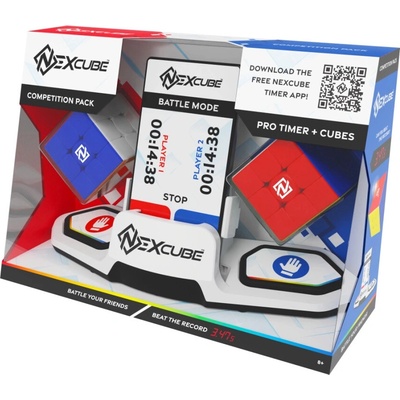 NexCube Battle Pack sada dvou kostek 3x3 se stojánkem a časovačem