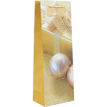 EUROCOM Подаръчна торбичка XMAS Special Bottle, 13x36x9cm (26252-А-71080)