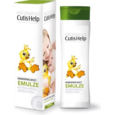 CutisHelp mimi konopná mycí emulze 200 ml