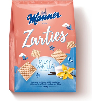 Manner Zarties Milky Vanilla 200 g