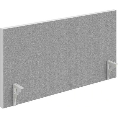 Office Pro Paraván Akustik na hranu 120 cm + 2 x SK - TPA H 1200 SK 2 šedá