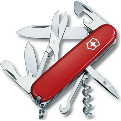Victorinox Швейцарски джобен нож Victorinox Climber - Червен, блистер (1.3703.B1)