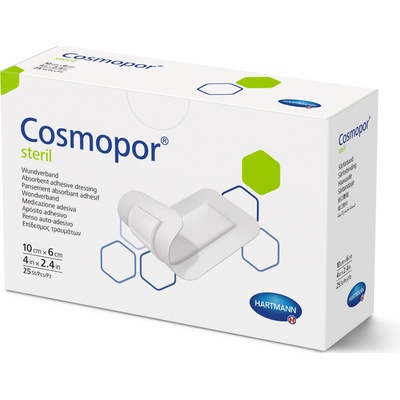 Hartmann Cosmopor náplast sterilní 10x6cm 25 ks