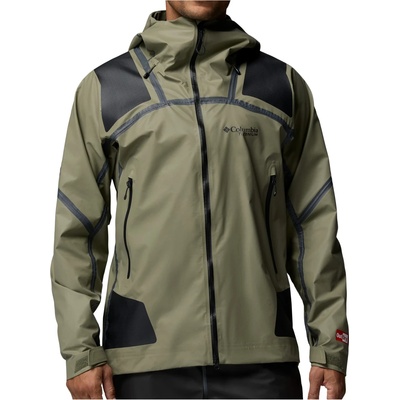 Columbia Мъжко водоустойчиво яке Columbia Whistler Peak Shell Waterproof jacket - Stone Green - размер XXL (002-3490-0415)