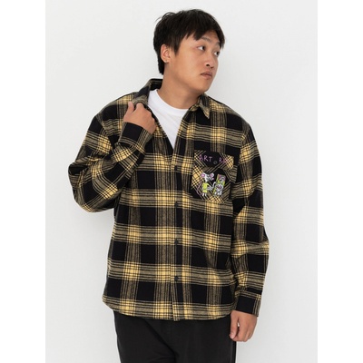 Volcom Fa Ozzy Plaid (mustard)