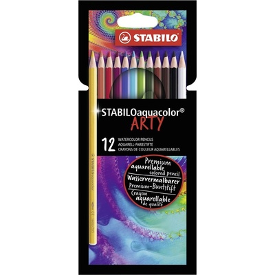 Stabilo aquacolor 1612/1-20 ARTY 12 ks sada 12 různých barev