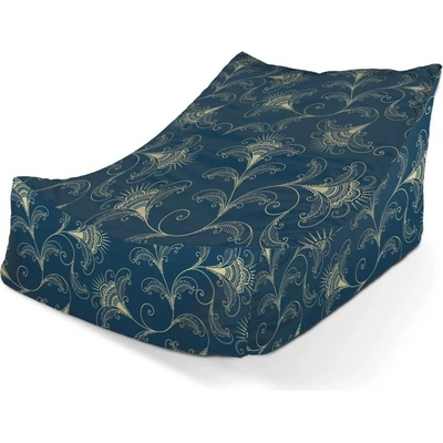 Sablio Sedací vak Lounge Vintage ornamenty 80 x 95 x 50 cm
