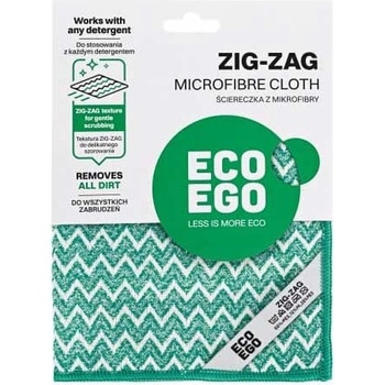 York Кърпа Eco Ego Zig-Zag, микрофибърна, 35 х 35 cm