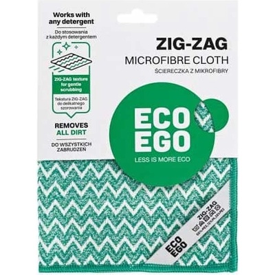 York Кърпа York Eco Ego Zig-Zag, микрофибърна, 35 х 35 cm