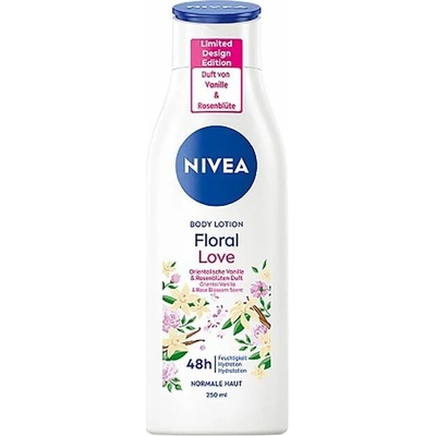 Nivea telové mlieko Floral Love 250 ml, Floral Love