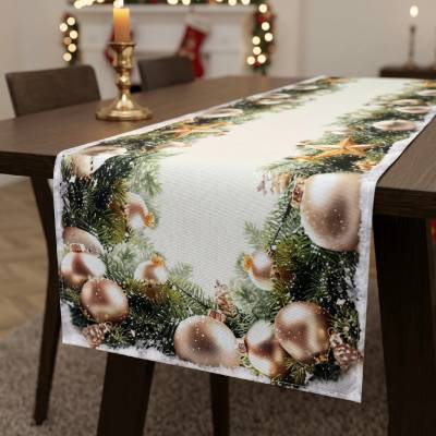 MyBestHome Vánoční běhoun Nataly I. 40x180 cm