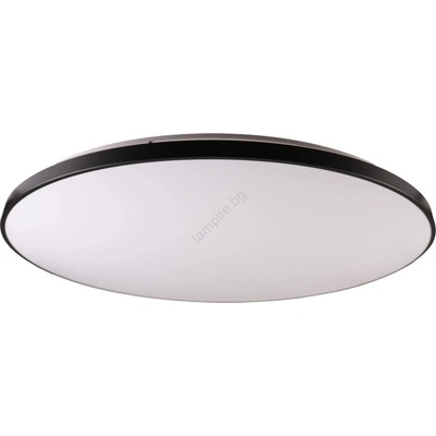 Polux Led димируема таванна лампа kern led/100w/230v, Ø 100 см, черна + дистанционно управление (sa2466)