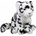 WWF Sleeping panther 19cm WWF