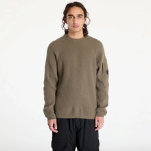 C.P. Company Lambswool Grs Crew Neck Full Knit Black/ Walnut