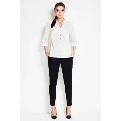Awama Woman's Shirt A51 biela