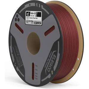 Elegoo ASA-CF Carbon Fiber Red - 1, 75 mm / 1000 g (50.203.1100)