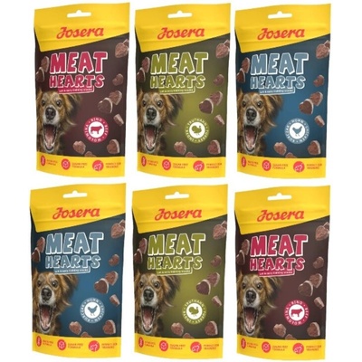 Josera Meat Hearts Zmes chutí 6x 70 g
