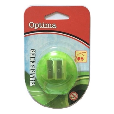 Optima Шлайфмашина optima с кръгъл бункер с 2 отвора 100040 (100040)