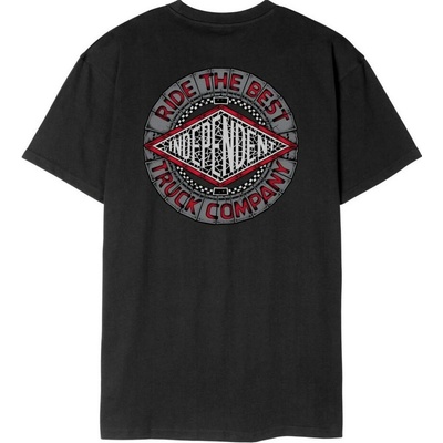 Independent tričko mako Tile Summit T-Shirt Black