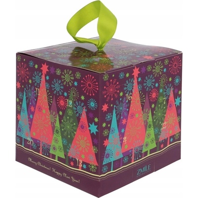 Adventní kalendář Zmile Cosmetics s kosmetikou, vícebarevný