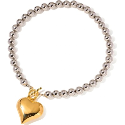 HARAHU Колие vi-34254 - Сребърен / Златен kp34254 (vi-34254)