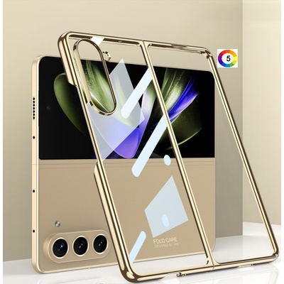 Samsung Galaxy Z Fold5 Electroplating PC Калъф и Протектор