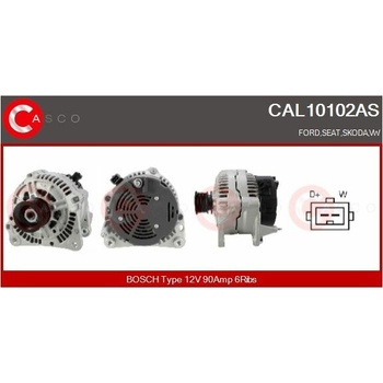 Generátor CASCO CAL10102AS