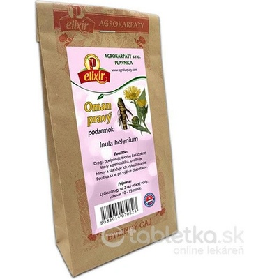 AGROKARPATY Oman pravý koreň sypaný čaj 20 g