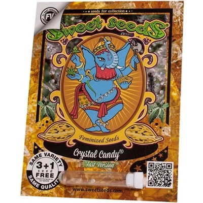 Sweet Seeds Crystal Candy F1 FAST Version semienka neobsahujú THC 100 ks