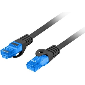 Lanberg patchcord s/ftp cat. 6a 2m black lszh (pcf6a-10cc-0200-bk)