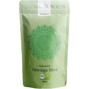 Amaiva Био чай от Моринга "Мента" - 100 г