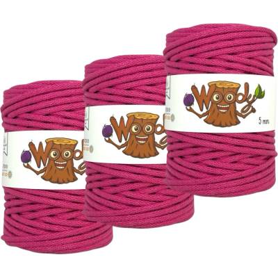 Woody Crafts 3x Woody 5 mm – Růžová (100m)