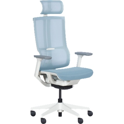 Ергономичен стол Carmen 7574 - светлосин (3520398)