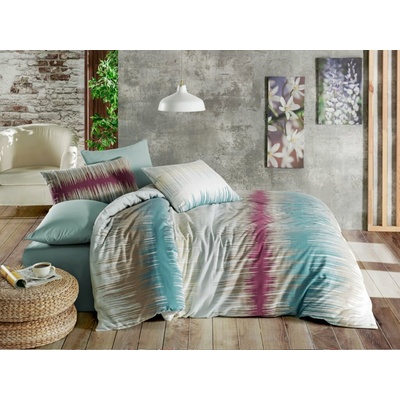 Brotex Obliečky bavlna Indigo hotelový uzáver 140x200 70x90