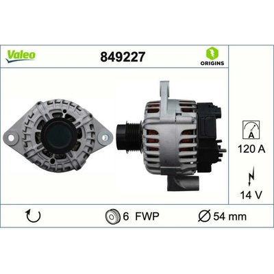 generátor VALEO 849227