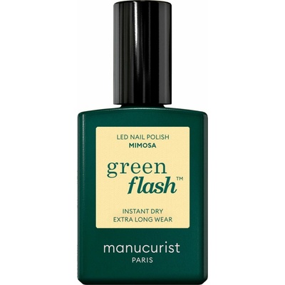 Manucurist Green Flash LED gel lak na nehty - Mimosa (15 ml)