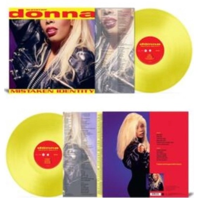 DRIVEN BY THE MUSIC DONNA SUMMER - Mistaken Identity - Translucent Yellow LP